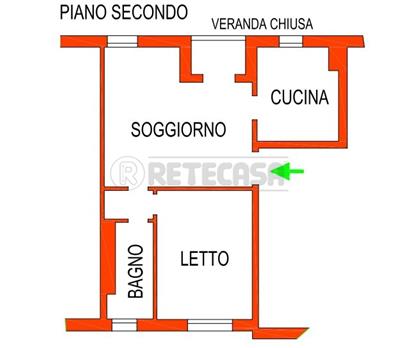 Appartamento - Bilocale a Bondeno